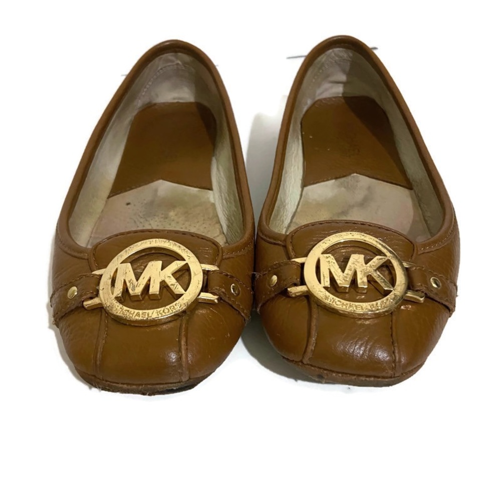 Michael Kors women’s size 5 shoes brown leather
